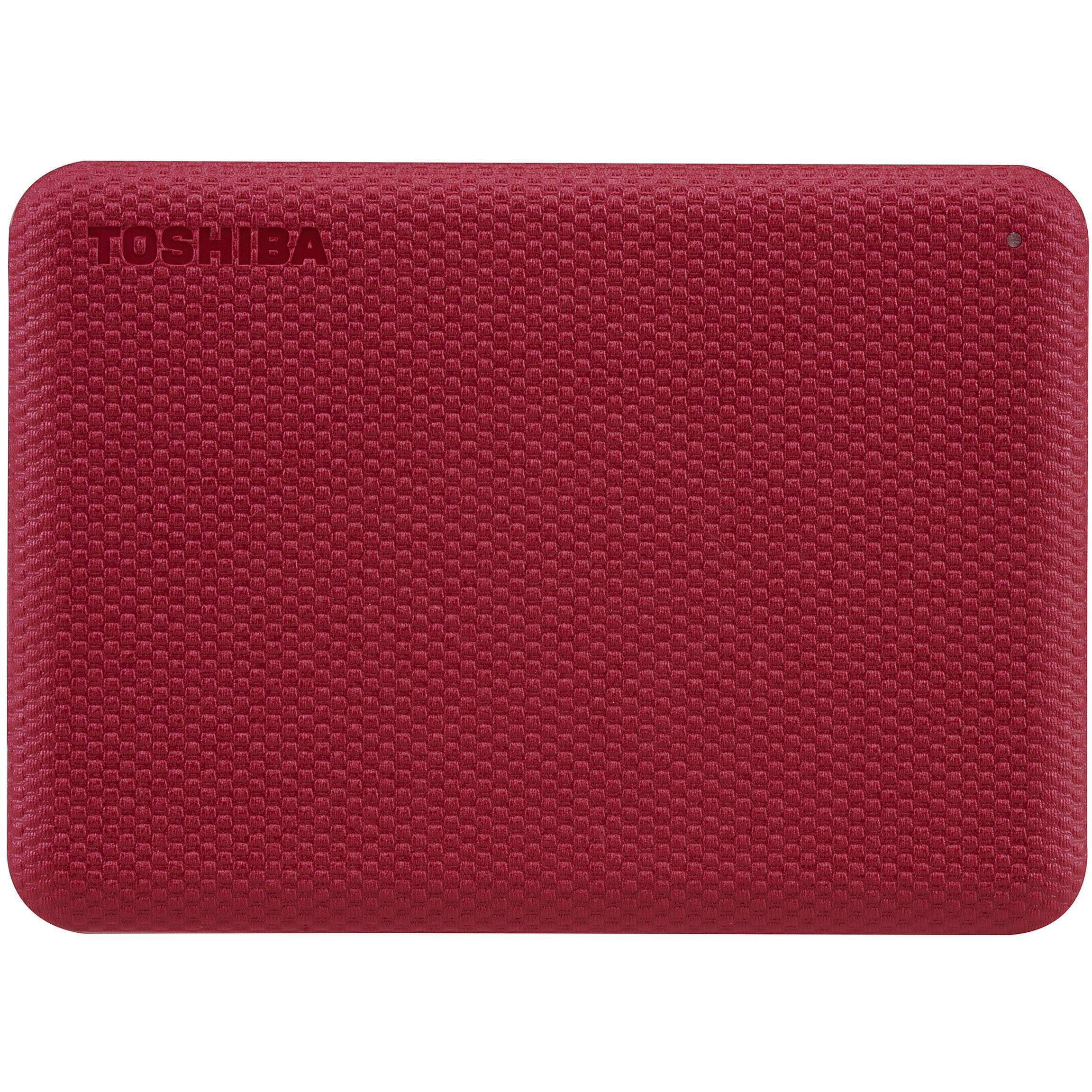Toshiba Canvio Advance Portable External Hard Drive, 1TB, Black