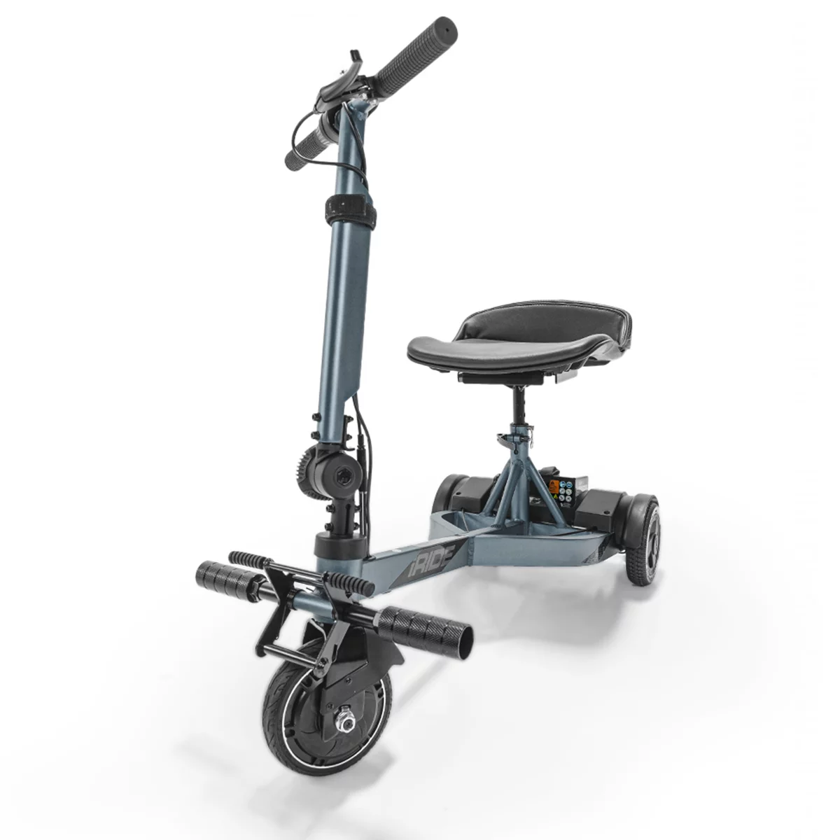 iRIDE Lightweight Portable Mobility Scooter by Pride (Arctic Ice) - Curated Treasures Market