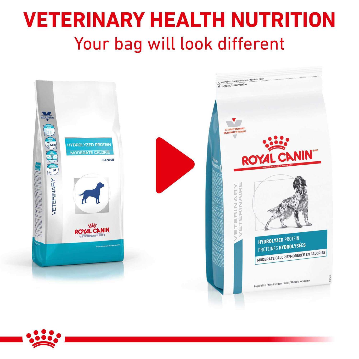 Royal Canin Veterinary Diet Hydrolyzed Protein Moderate Calorie Dry Dog Food - Pet Supplies online store