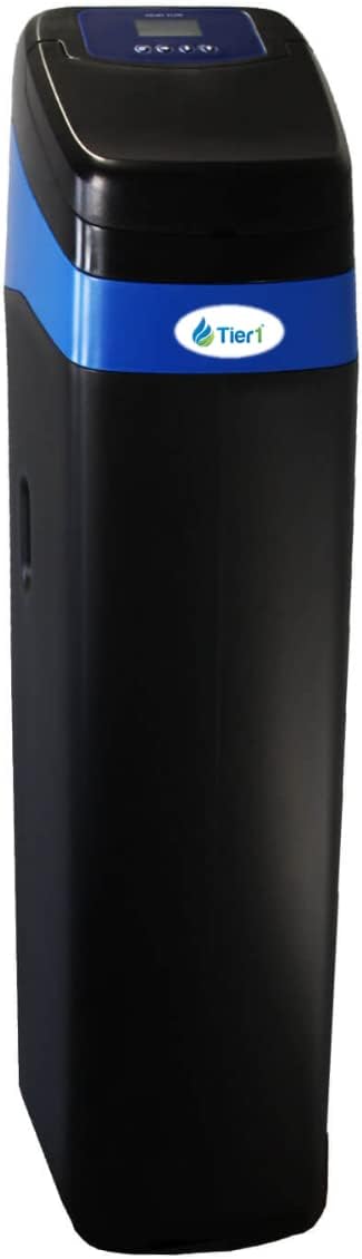 Tier1 All-in-One Cabinet Style 24,000 Grain High-Efficiency Digital Whole House Water Softener System