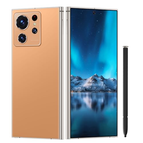 S24 Ultra Unlocked Cell Phones Smartphone with Built-in Pen 8+256GB Android 13 Phones 6.8" HD Screen Dual SIM 108MP+48MP Camera 6800 mAh (Green)
