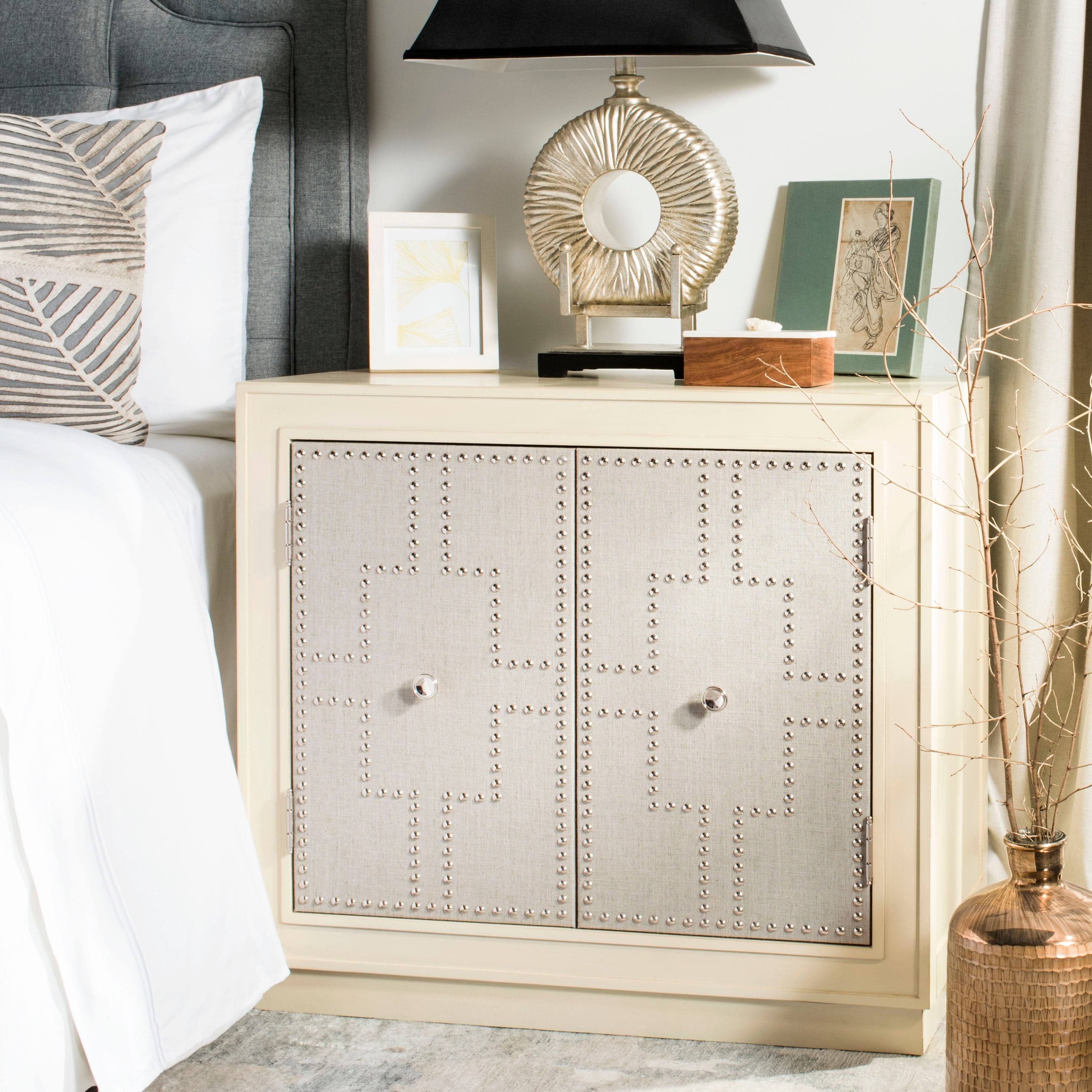Safavieh Azuli 2-Door Chest - Antique Beige
