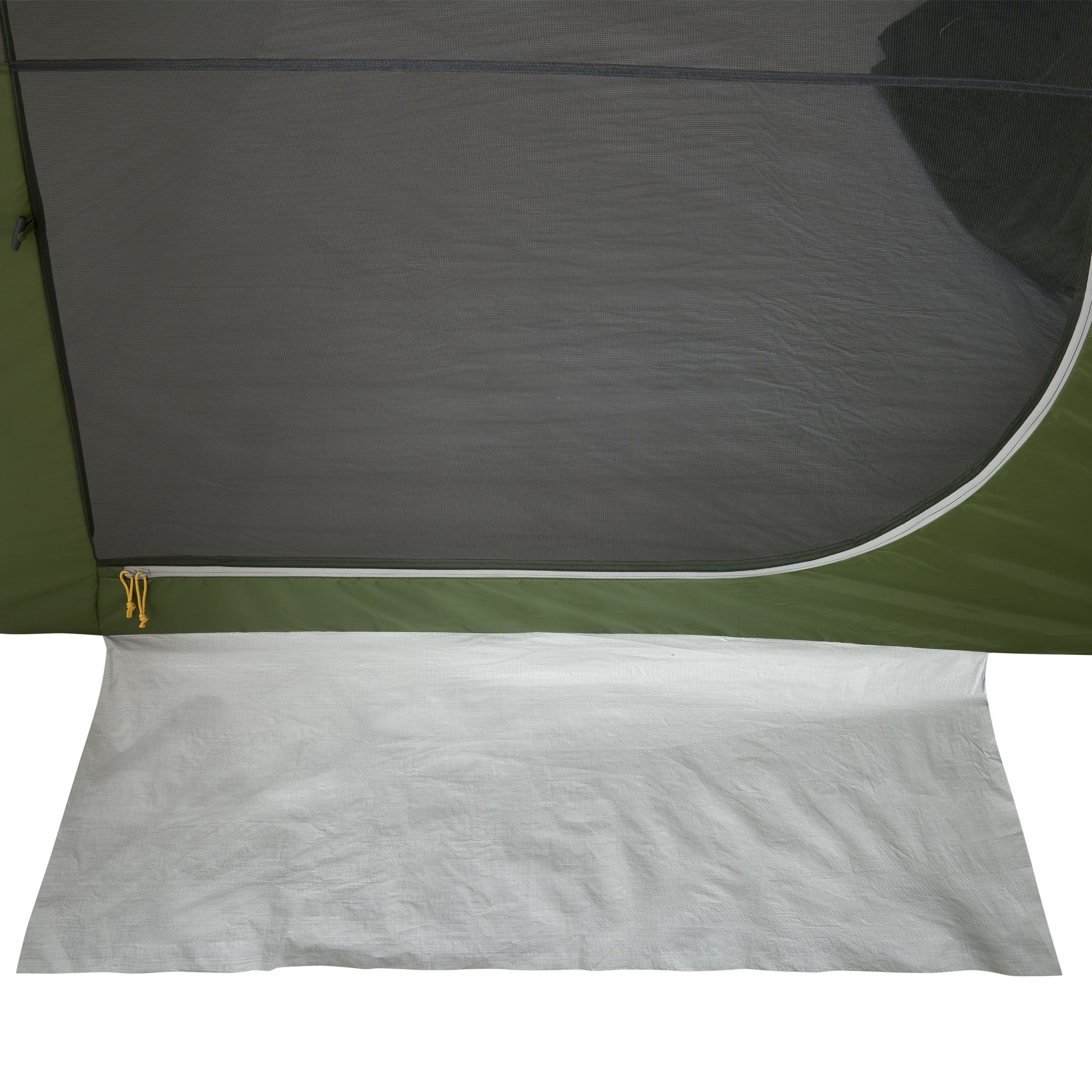 Slumberjack Riverbend 10-Person, 3-Room, Hybrid Dome Tent, Off-White / Green, with Full Fly, Weight 26 Lbs. 6 oz.