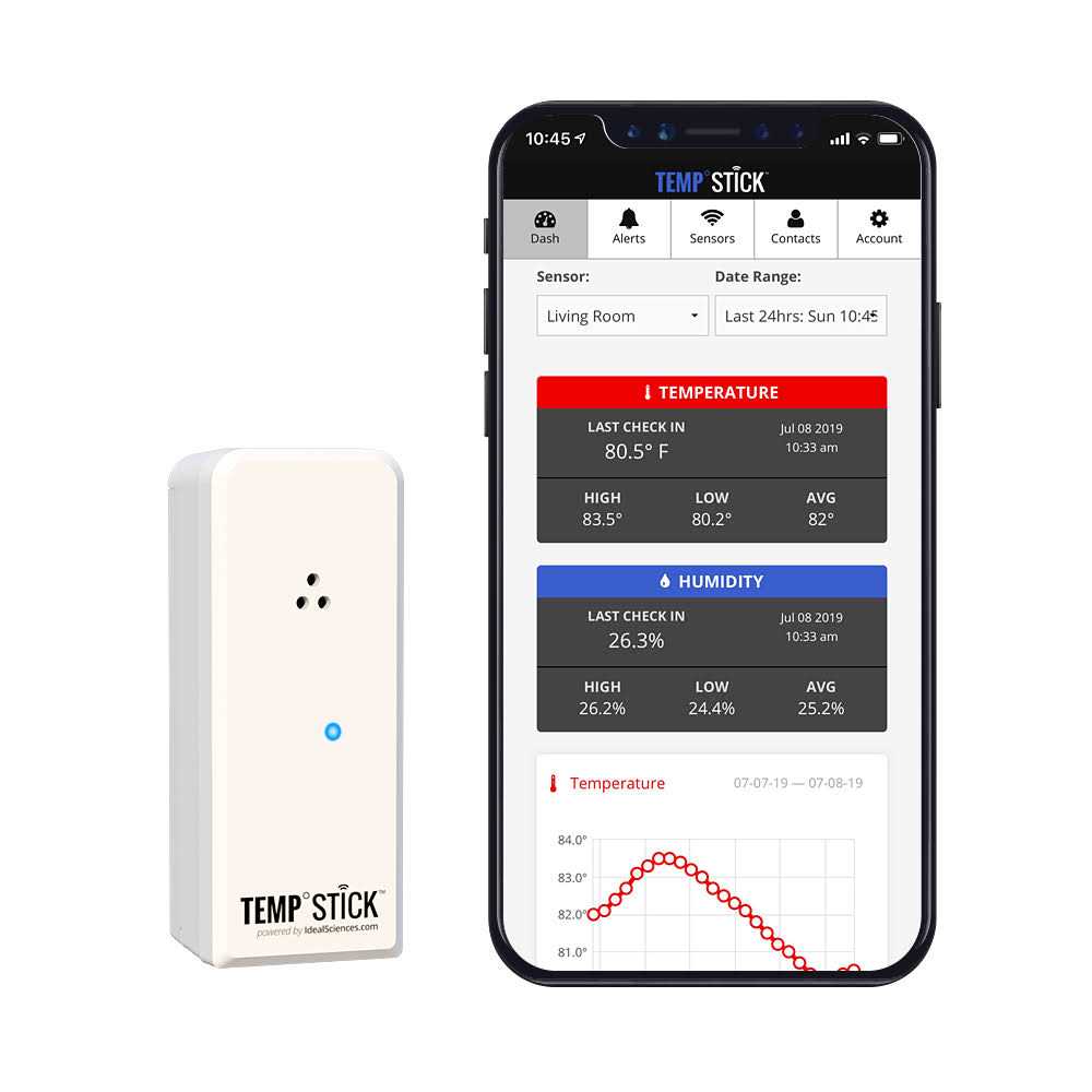Temp Stick Remote Wifi Temperature &amp; Humidity Sensor. No Subscription - Shop Hardware Tools Online Store