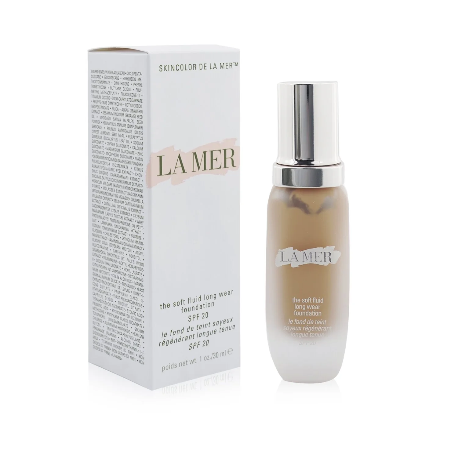 La Mer The Soft Fluid Long Wear Foundation SPF 20 - # 23/ 250 Sand (Box Slightly Damaged)  30ml/1oz