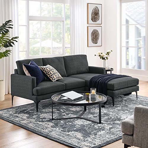 Modway Evermore Upholstered Fabric, Sofa, Beige