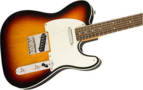 Squier Classic Vibe 70s Thinline Telecaster Electric Guitar, with 2-Year Warranty, Natural, Maple Fingerboard