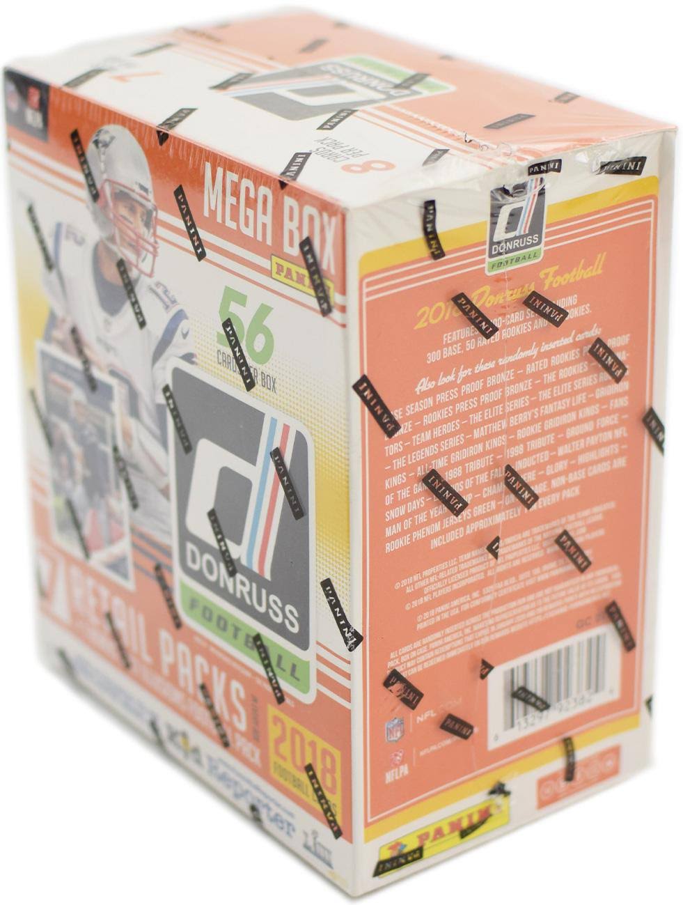 2018 Panini NFL Donruss Trading Cards Mega Box