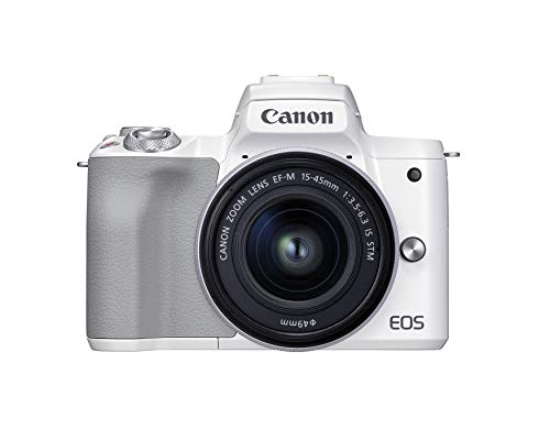 Canon EOS M50 Mark II + EF-M 15-45mm is STM Kit Black (Renewed)