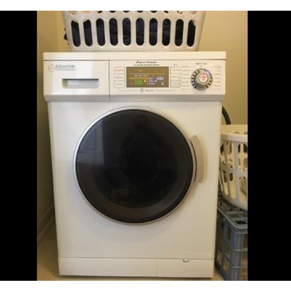 Equator 2020 24&prime;&prime; Combo Washer Dryer White Winterize+Quiet