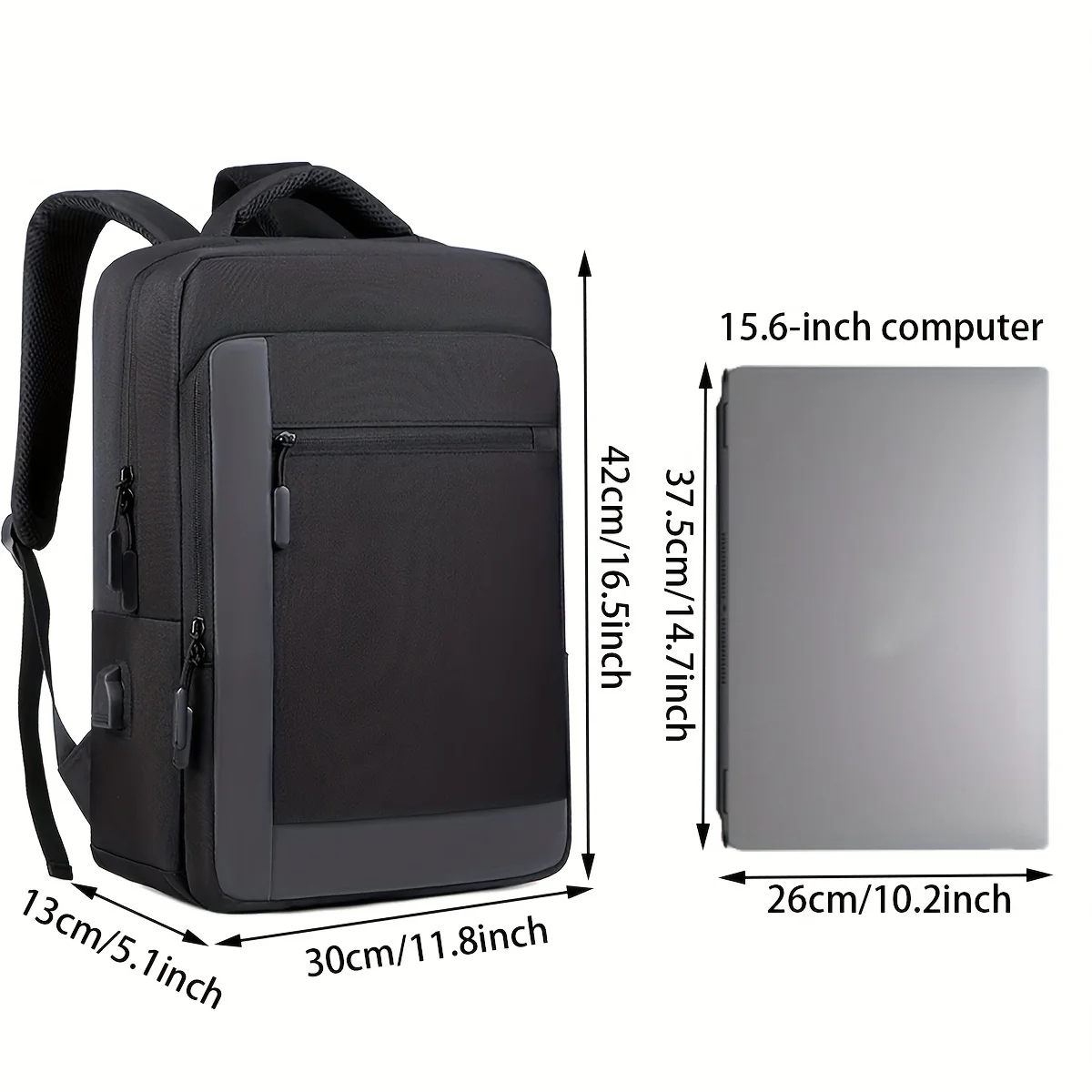 Travel Backpack For Men Women 40L Flight Approved Carry On Backpack 16 Inch Laptop Backpack, Waterproof Lightweight Business Backpack