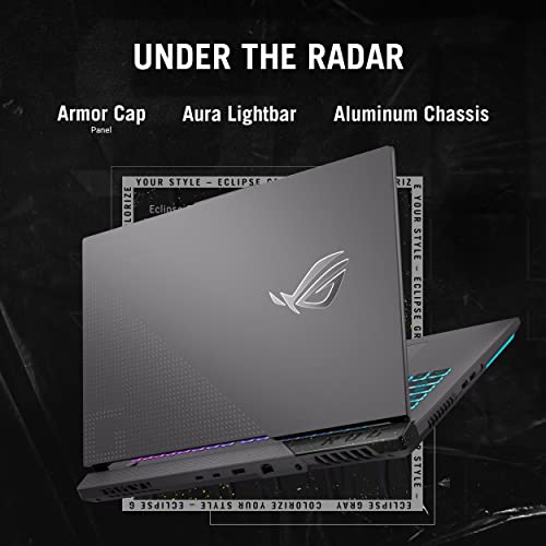 ASUS ROG Strix G17 (2023) Gaming Laptop, 17.3” QHD 240Hz, GeForce RTX 4070, AMD Ryzen 9 7945HX, 16GB DDR5, 1TB PCIe SSD, Wi-Fi 6E, Windows 11