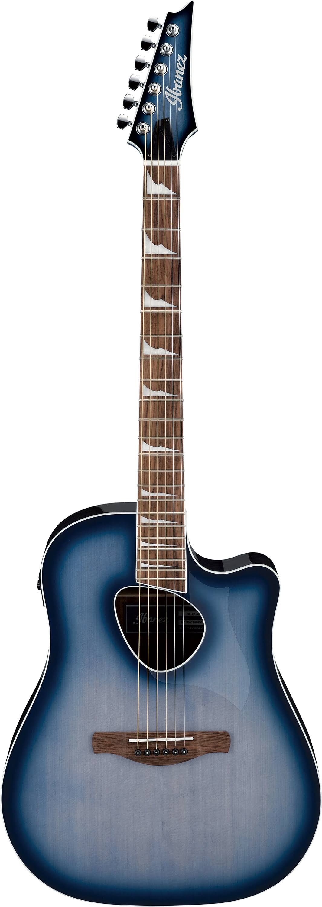 Ibanez ALT30 Altstar Acoustic Electric Guitar (indigo Blue Burst)
