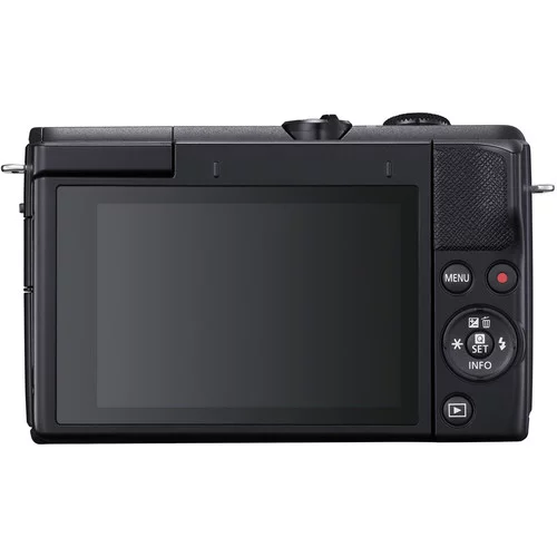 Canon EOS M200 Mirrorless Digital Camera with 15-45mm Lens (Black) - 3699C009 - Radiant Selections