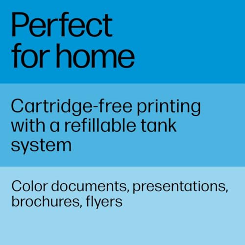 HP Smart -Tank Plus 651 Wireless All-in-One Ink -Tank Printer, up to 2 Years of Ink in Bottles, Auto Document Feeder, Mobile Print, Scan, Copy