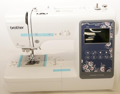 Brother SE630 Sewing and Embroidery Machine with Sew Smart LCD, Recertified