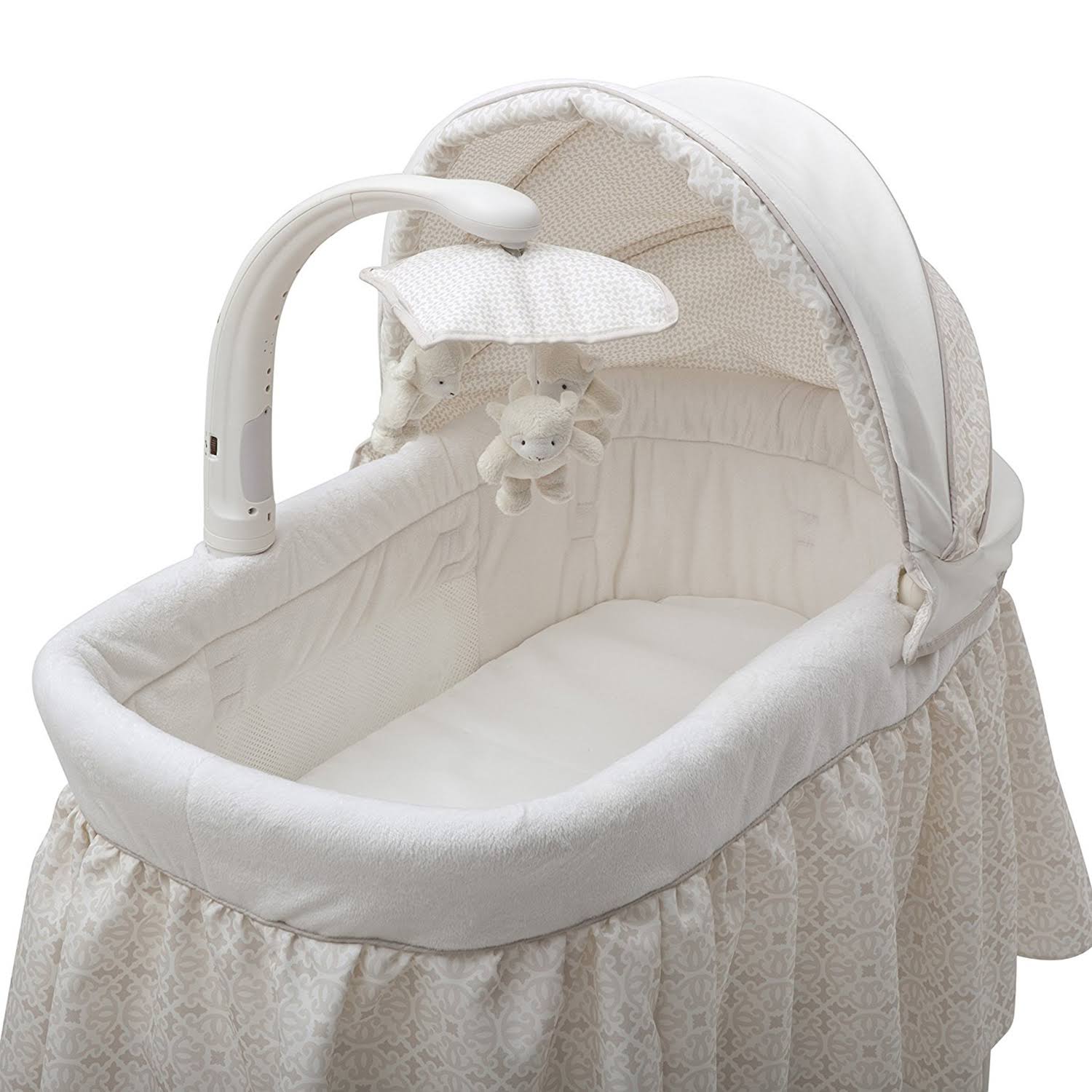 Simmons Kids Deluxe Gliding Bassinet - Sand Castle
