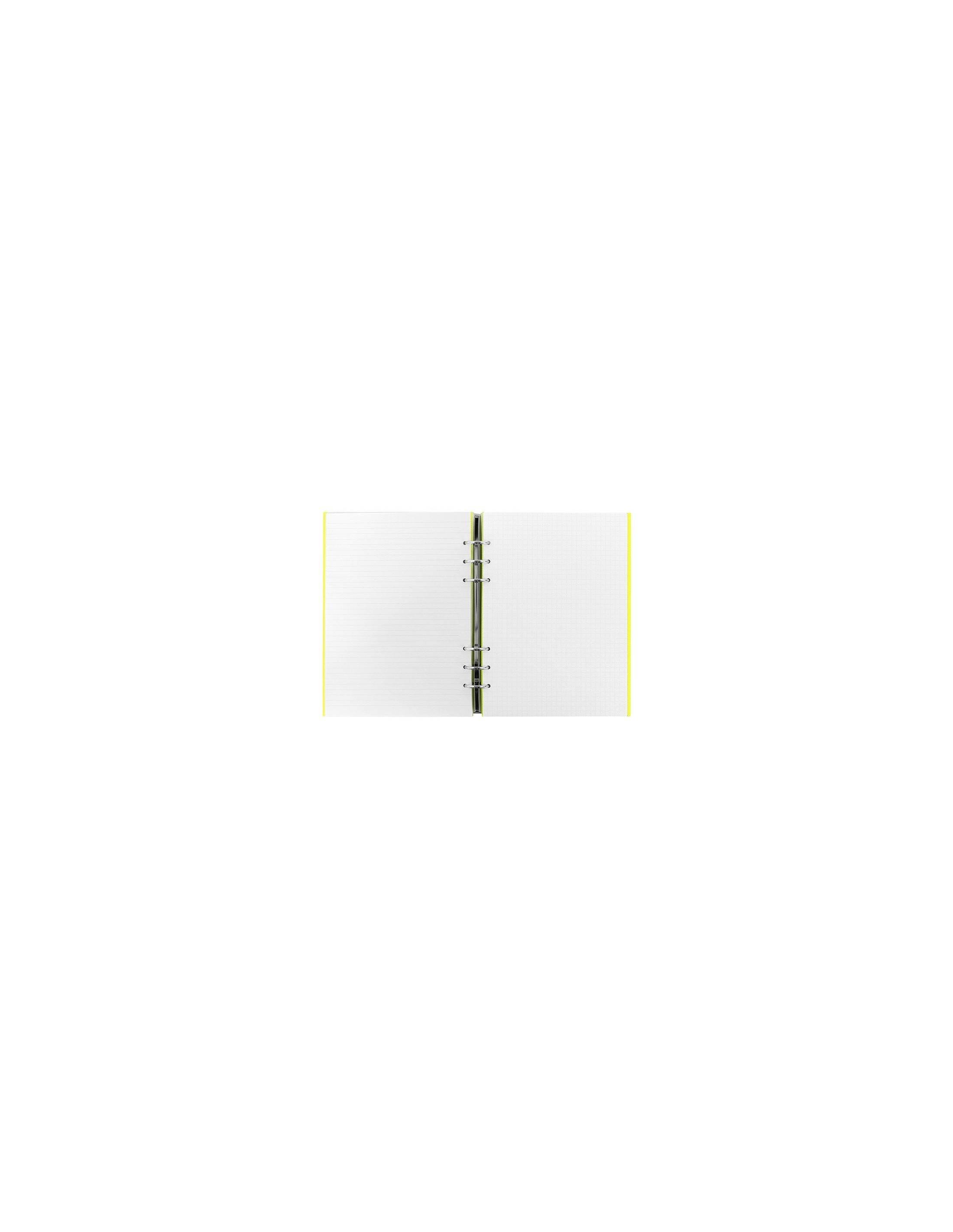 Filofax - Clipbook Saffiano Fluoro A5 Yellow