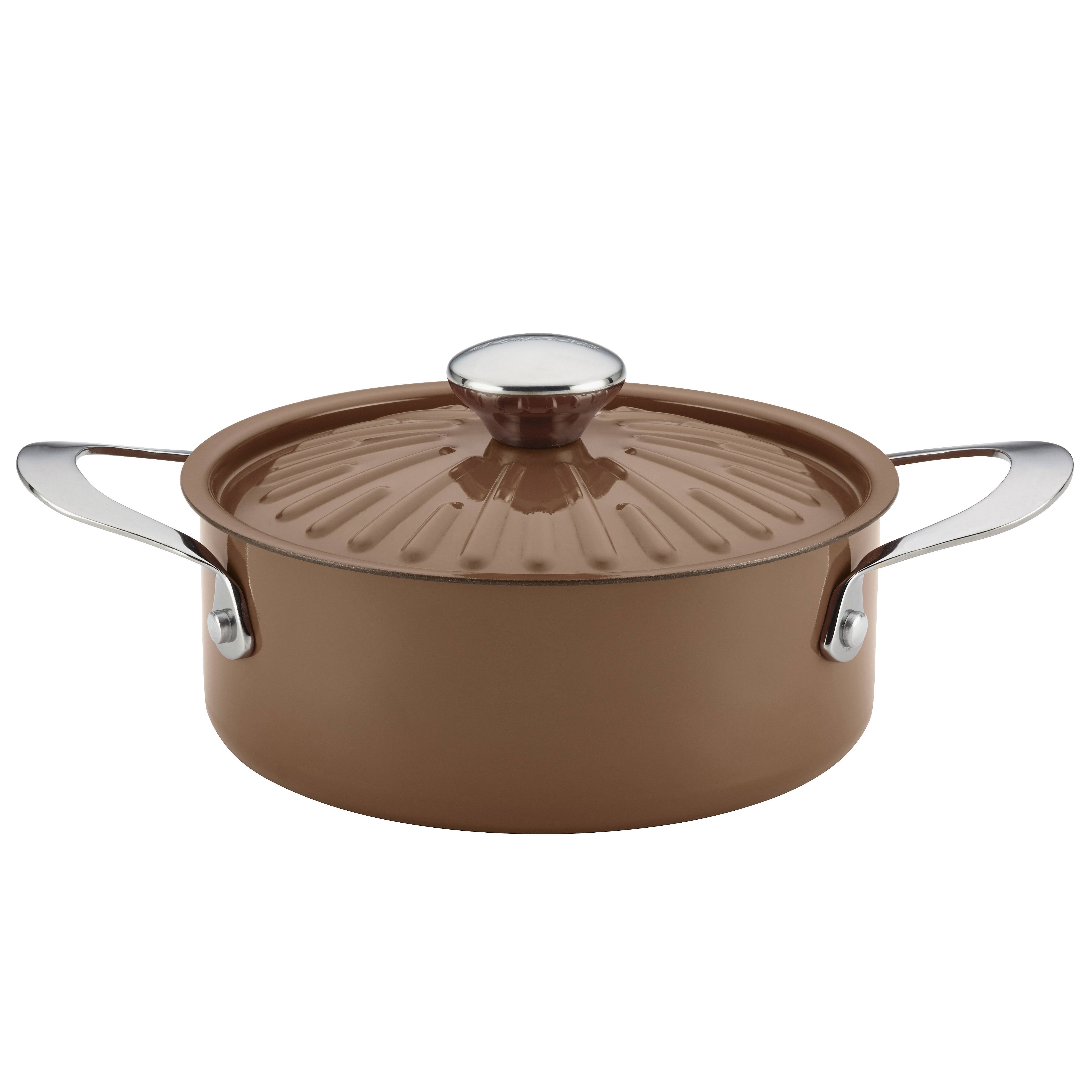 Rachael Ray Cucina 2.5-qt. Covered Round Casserole Brown