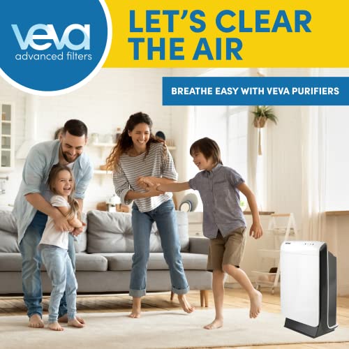 VEVA Air Purifier Large Room - Premium Air Purifiers for Allergies, Smoke, Dust, Pet Dander & Odor