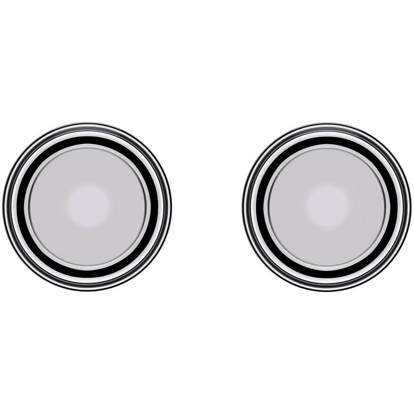 Baldwin Estate Knob 5048 Rose Passage Set 2-3/8x22 BS Polished Brass