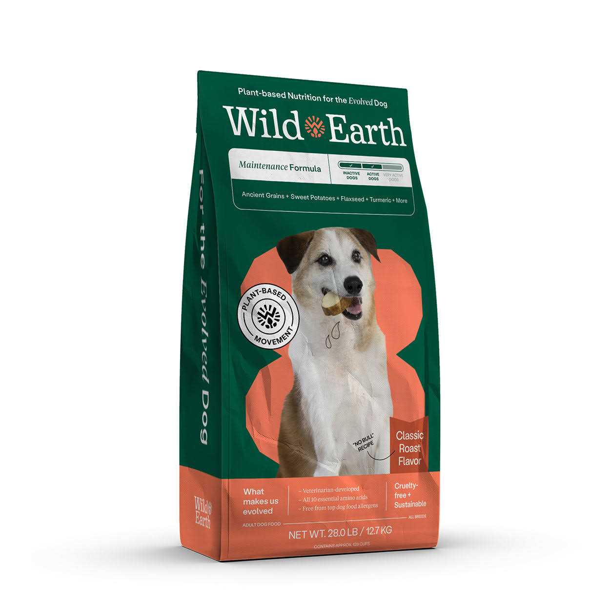 Wild Earth Golden Rotisserie Flavor Maintenance Formula Dry Dog Food - Pet Supplies online store