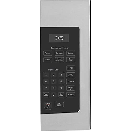 GE JVM3160 1.6 Cu. Ft. Over-the-Range Microwave Oven Bundle with Premium 2 YR CPS Enhanced Protection Pack