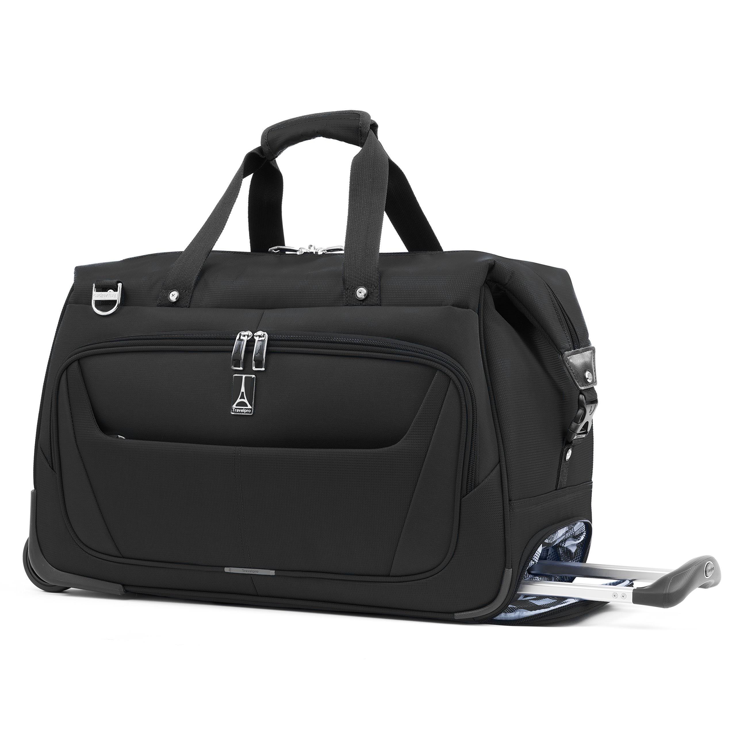 Travelpro Maxlite 5 Carry on Rolling Duffel Black