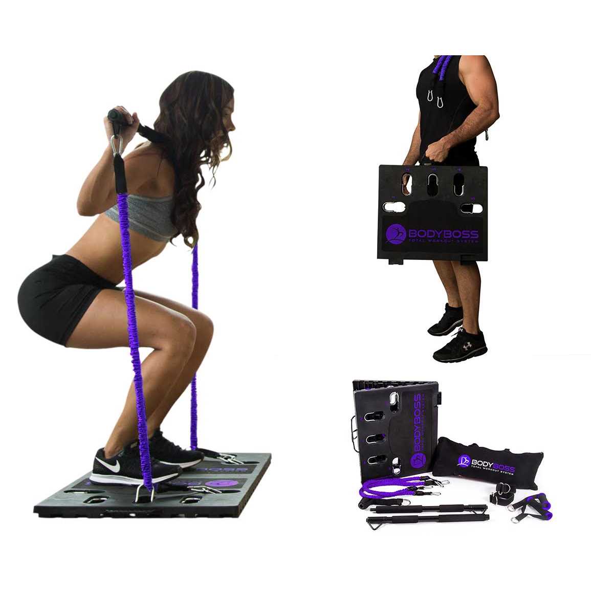 BodyBoss Home Gym 2.0 Full Portable Gym Workout Package - Sports Supplies Online Store