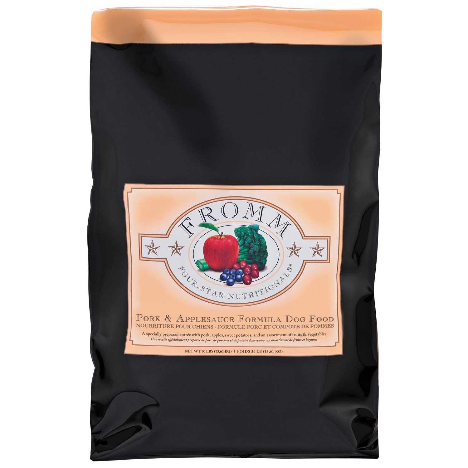 Fromm Four Star Pork ; Applesauce Dry Dog Food - Pet Supplies online store