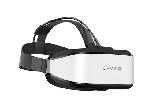 DPVR E3C Virtual Reality Headset, VR Set for Business of Egg Seats Headset, VR Simulator Riders, Moto, Time Machine 6 Seats and VR Flying