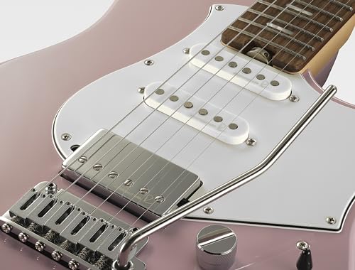 Yamaha Pacifica Standard Plus Electric Guitar With Gig Bag, Ash Pink