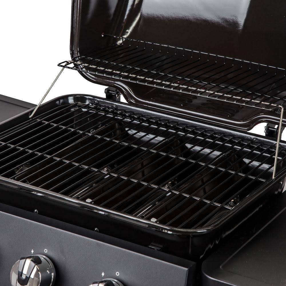 Dyna-Glo 3-Burner Open Cart Propane Gas Grill in Black