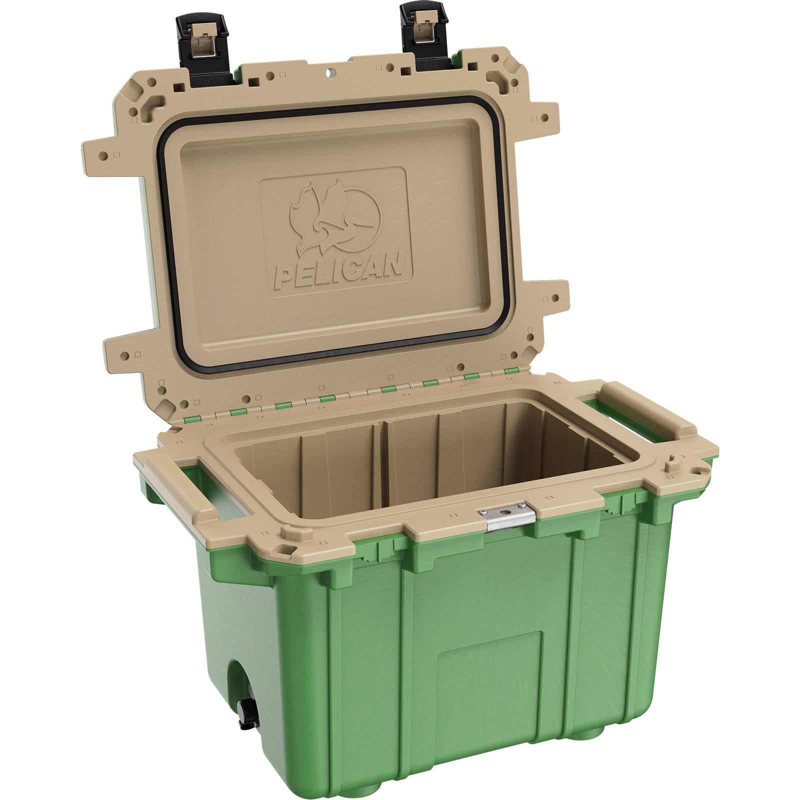 Pelican 50qt Elite Cooler - Cactus Green / Coyote