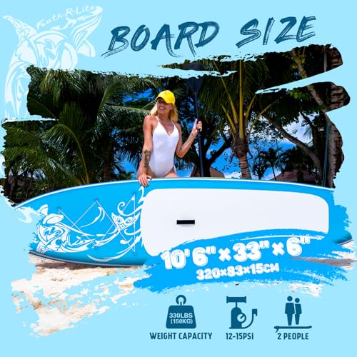 FEATH-R-LITE Inflatable Ultra-Light 10'&times;30''/10'6''&times;33''