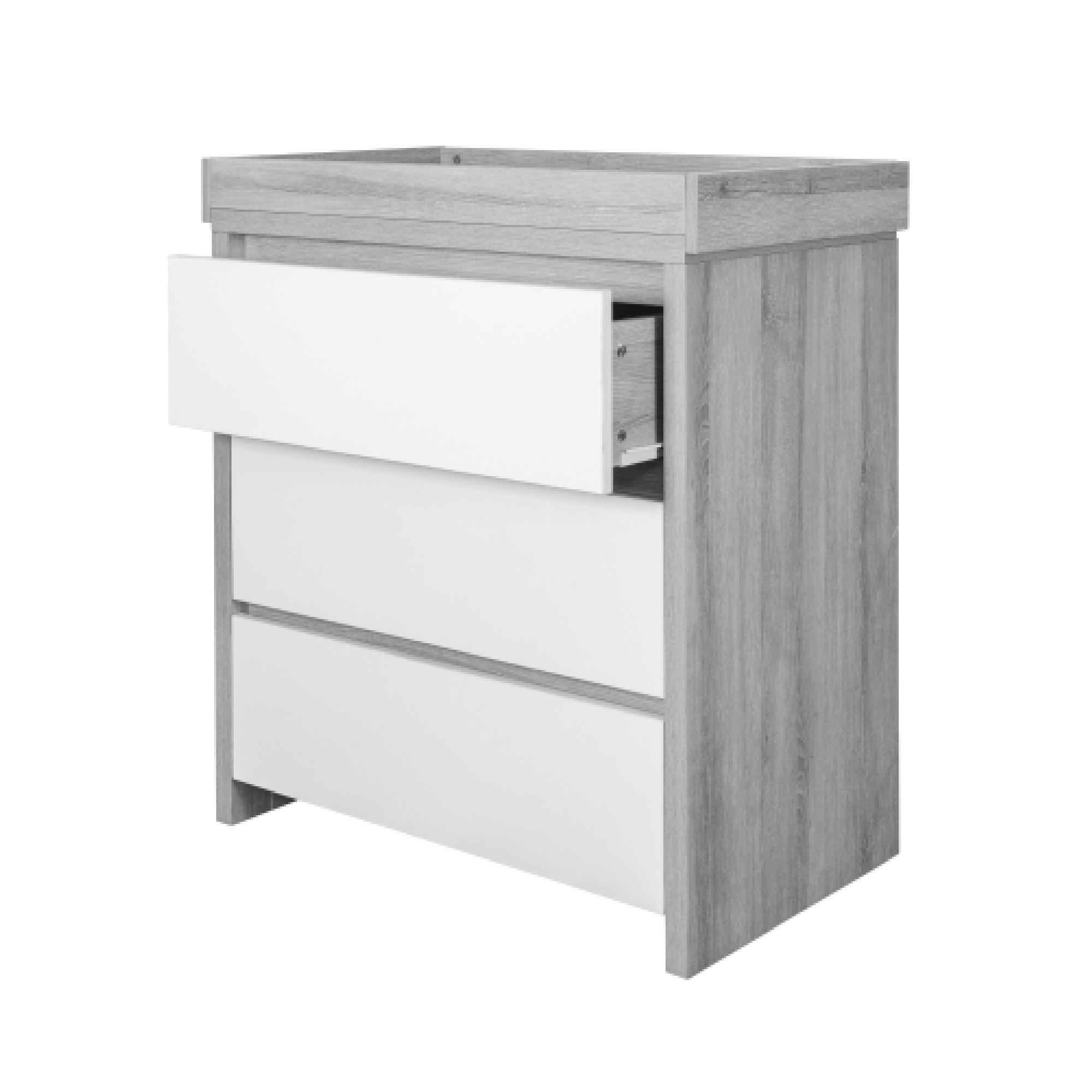 Tutti Bambini Modena Nursery Room Set Builder –  Grey Ash/White