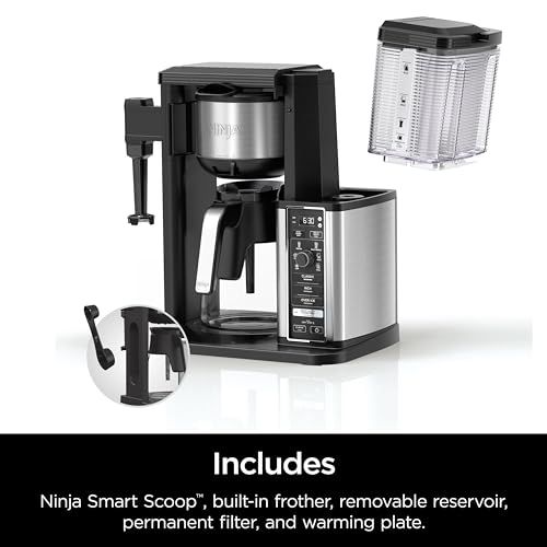 Ninja Hot & Iced XL Coffee Maker with Rapid Cold Brew, 4 Brew Styles, 8 Sizes Small Cup to Travel Mug, Single-Serve Coffee Brewer, 12-Cup Carafe