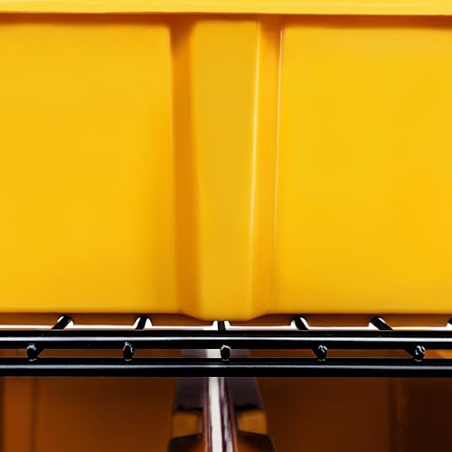 Seville Classics Heavy Duty NSF Bin Rack Solid Steel Wire Shelving Storage Unit, Patented Organizer for Garage, Warehouse, Office, Restaurant