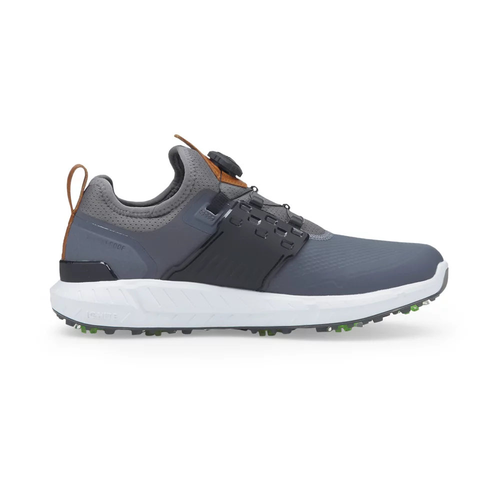 Puma Ignite Articulate Disc Shade/Puma Team Gold/Black Men Golf Shoe Choose Size - Radiant Selections