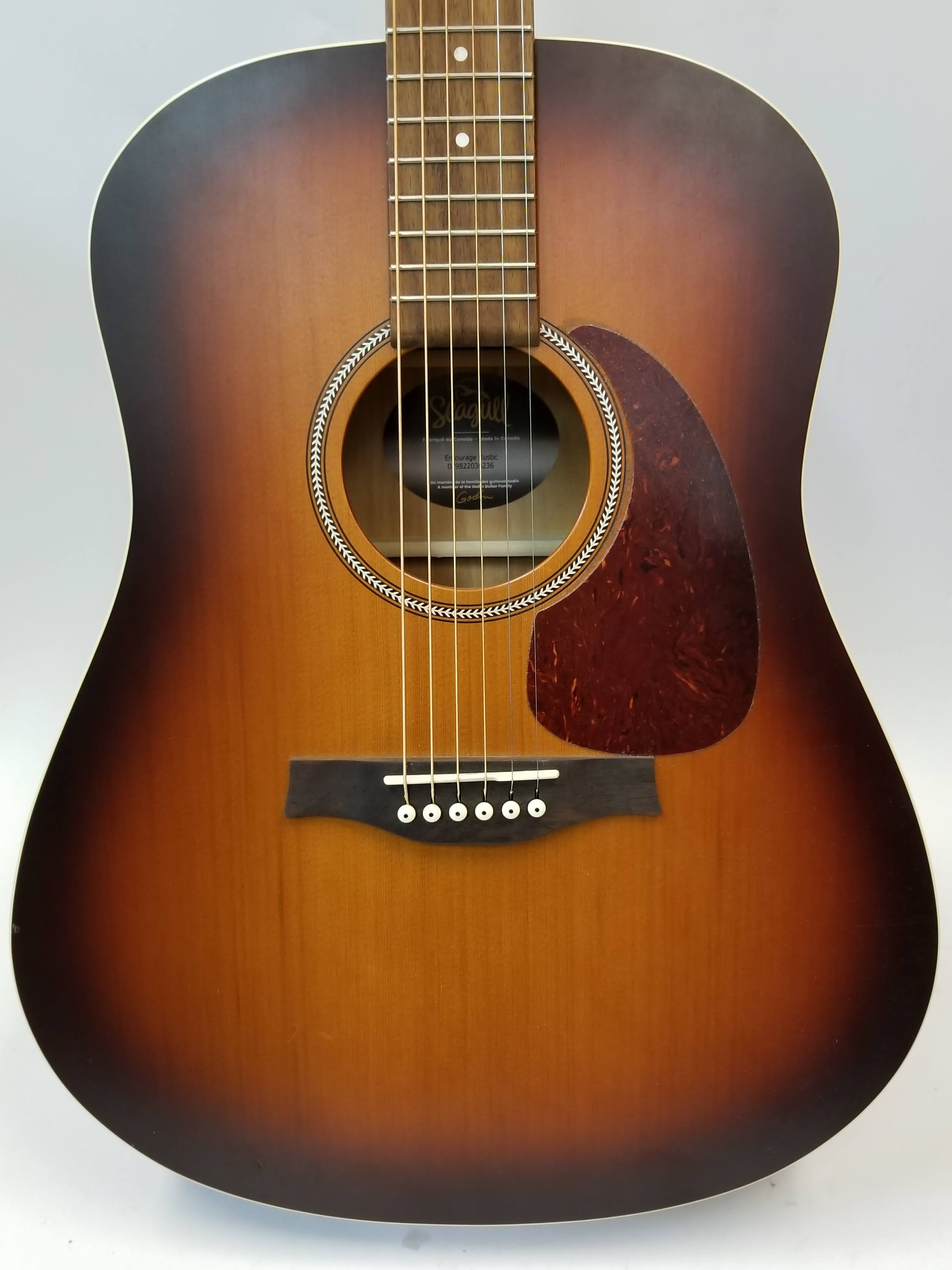 Seagull S6 Entourage Acoustic Guitar, Rustic Burst
