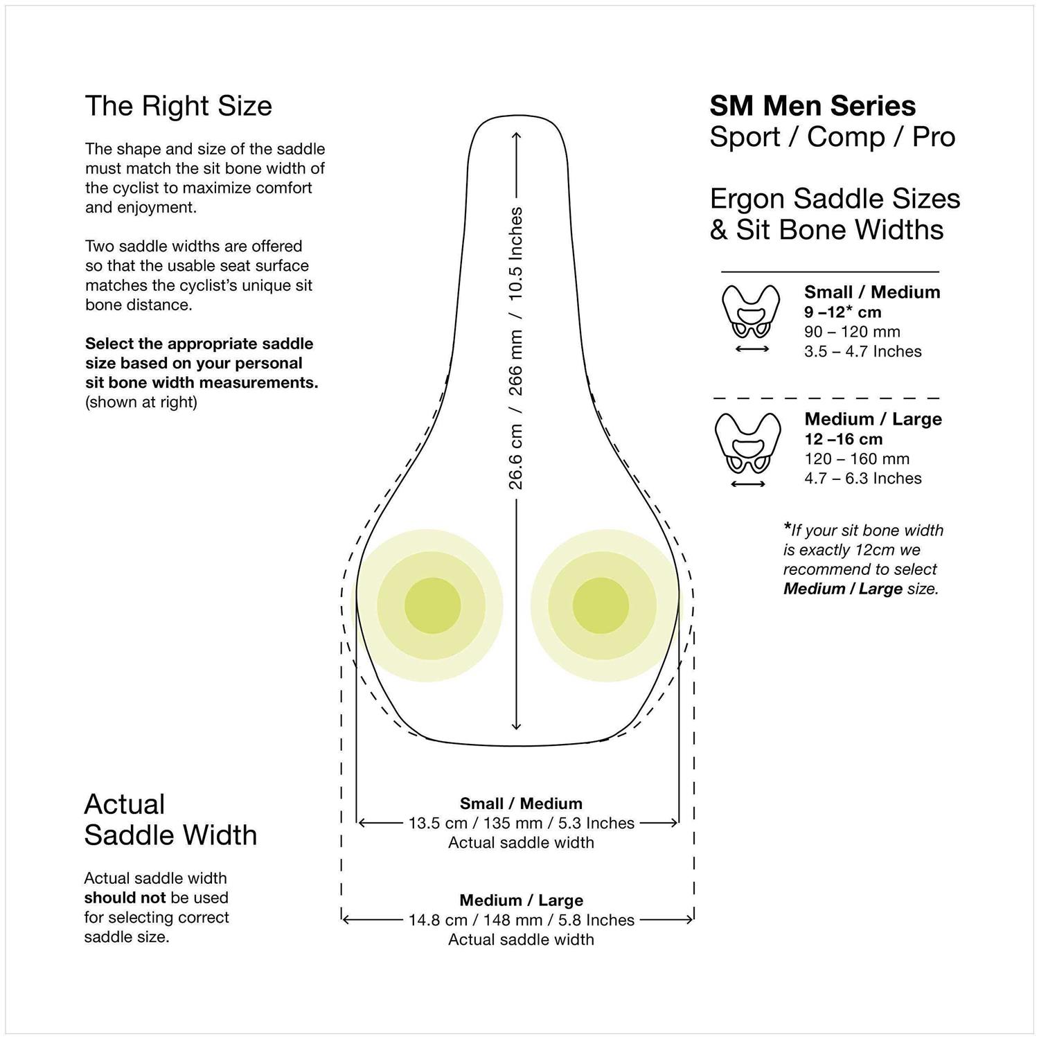 Ergon SM Pro Men Saddle - Sports Supplies Online Store