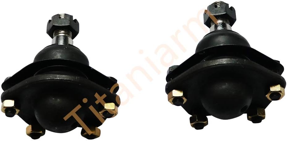 Titaniarm New 4PCS Suspension Parts Kits- Front upper Control Arm w/ Ball Joint + Front upper Ball Joint-Fits 4x4 Models Only Pack of 2