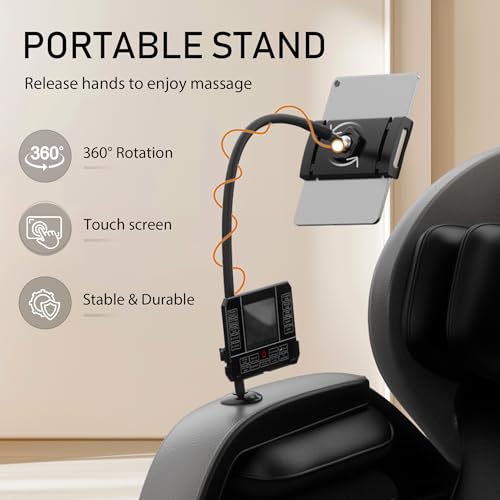 Massage Chair Full Body, Zero Gravity Massage Chair with Auto Modes, Airbag Massage, 6 Fix Point Rollers, Foot Massage, Heating