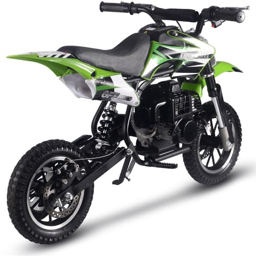 MotoTec DB-01 50cc 2-Stroke Kids Gas Dirt Bike Blue