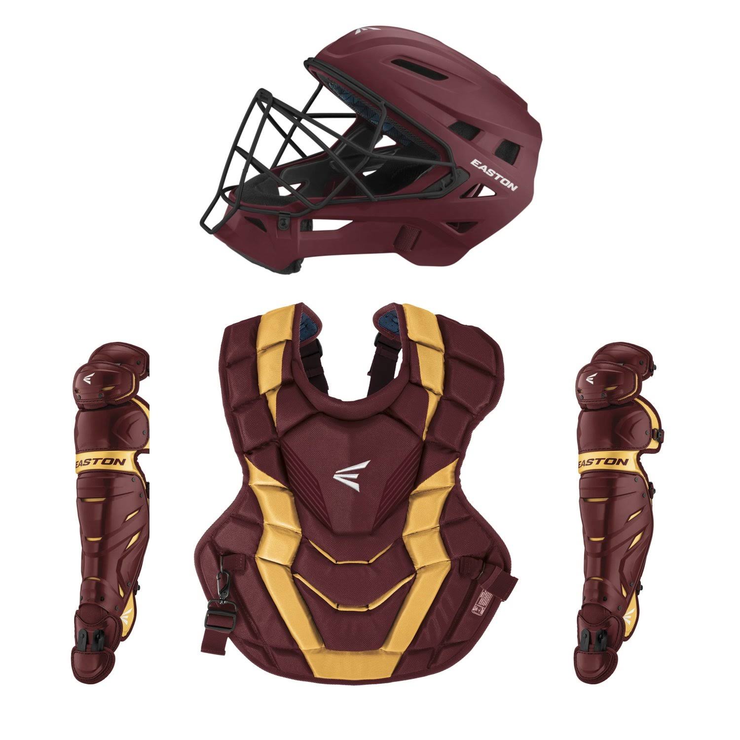 Easton Elite x Intermediate Catcher&s Set - Black/Gold
