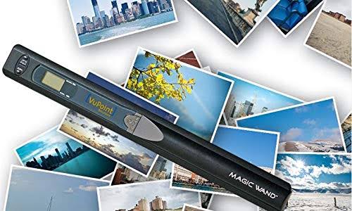 Vupoint PDS-ST415-VPS Magic Wand Portable Scanner (900 dpi Version) - Black