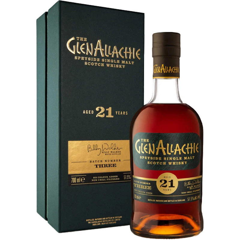 GlenAllachie 21 Year Old Single Malt Scotch Whisky Batch 3 - Nestor Liquor