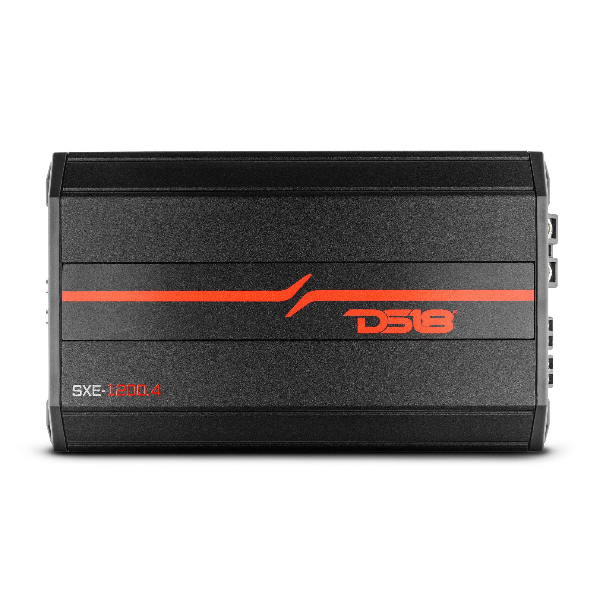 DS18 SXE-1200.4/RD 1200W Peak 4-Channel Class-A/B Full-Range Car Audio Amplifier