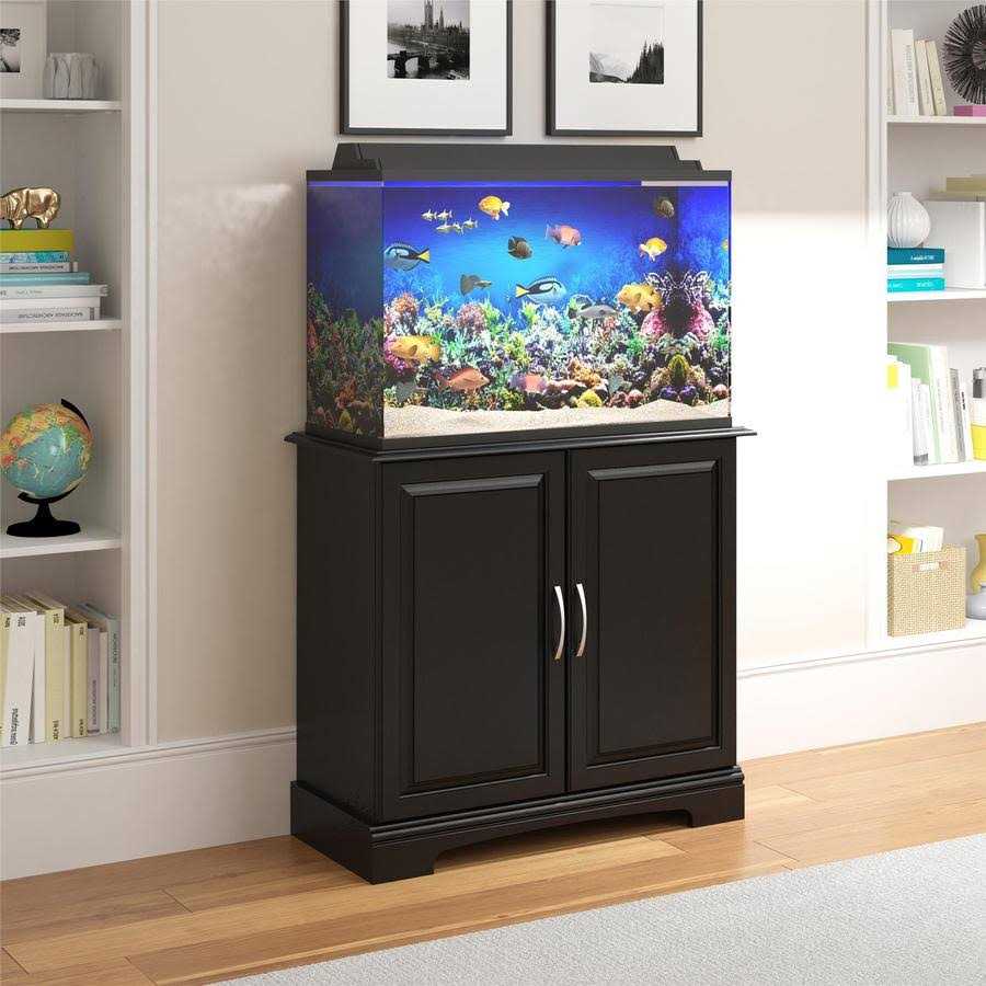 Ameriwood Home Alta Vista 50 75 Gallon Aquarium Stand - Pet Supplies online store