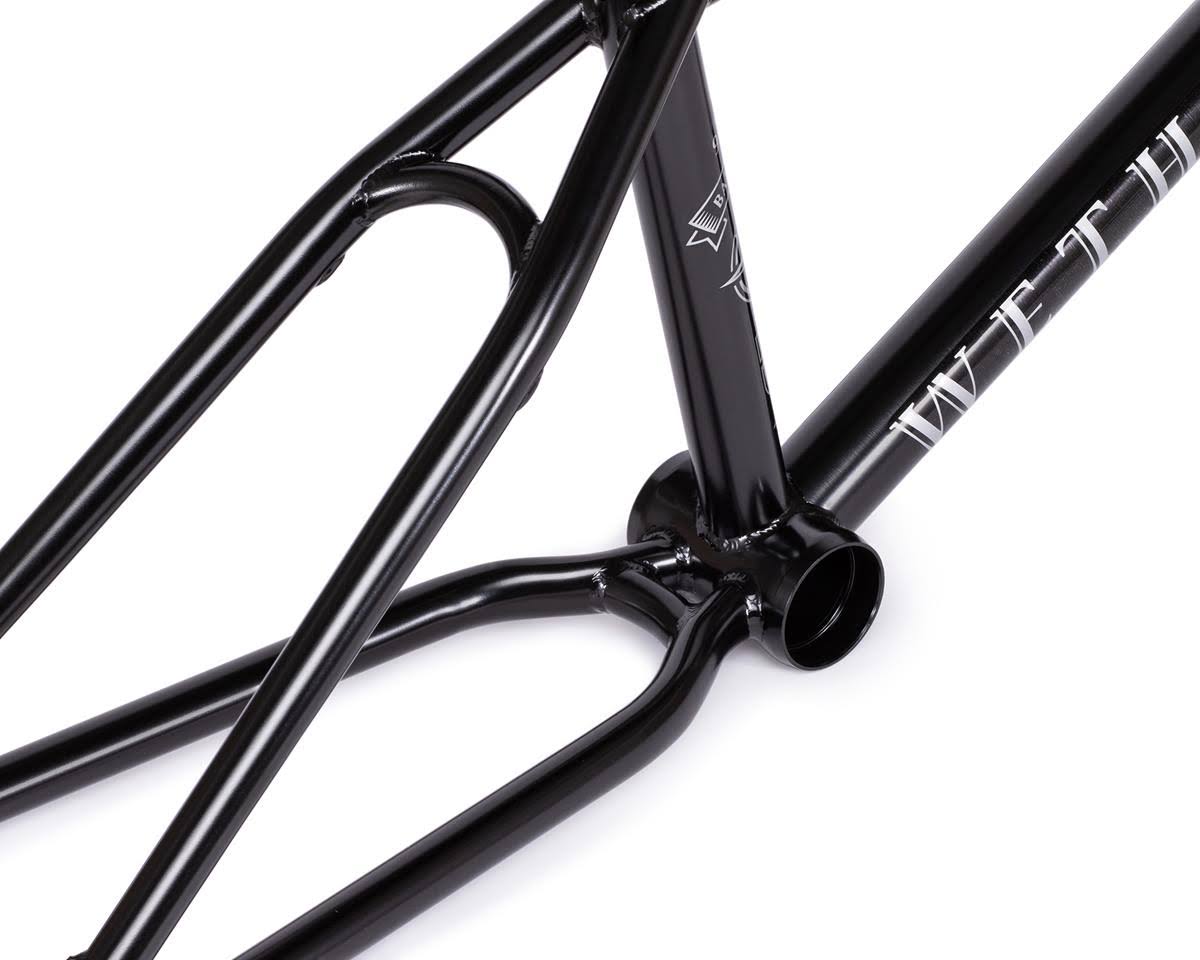 We The People Battleship BMX Frame - 20.5x22 TT Black
